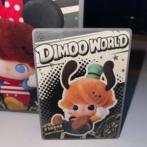 DIMOO WORLD X DISNEY SERIES VINYL PLUSH PENDANT GOOFY’S PRANK
